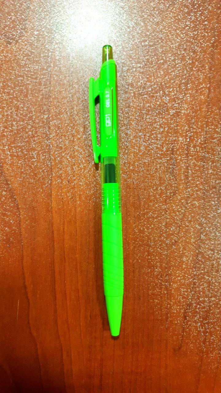 خودکار سبز چمني 0.7 ژله اي کرند ژاپني