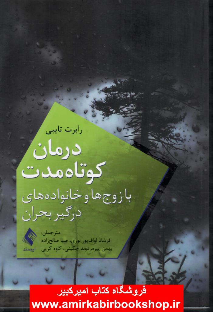 درمان کوتاه مدت با زوج ها و خانواده هاي درگير بحران