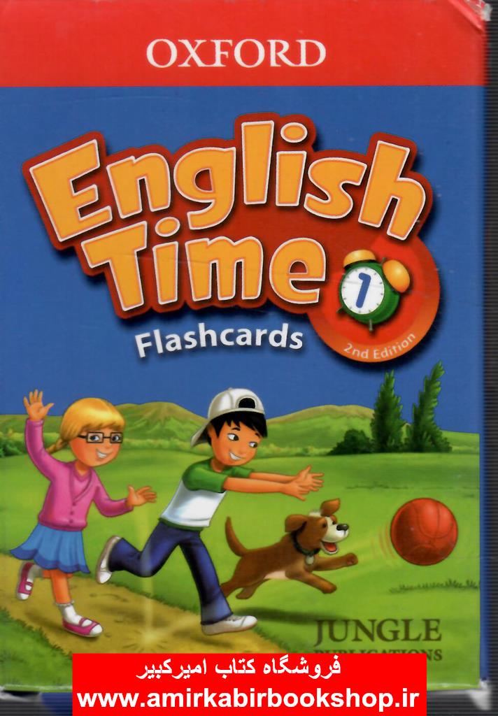 فلش کارت ENGLISH TIME 1